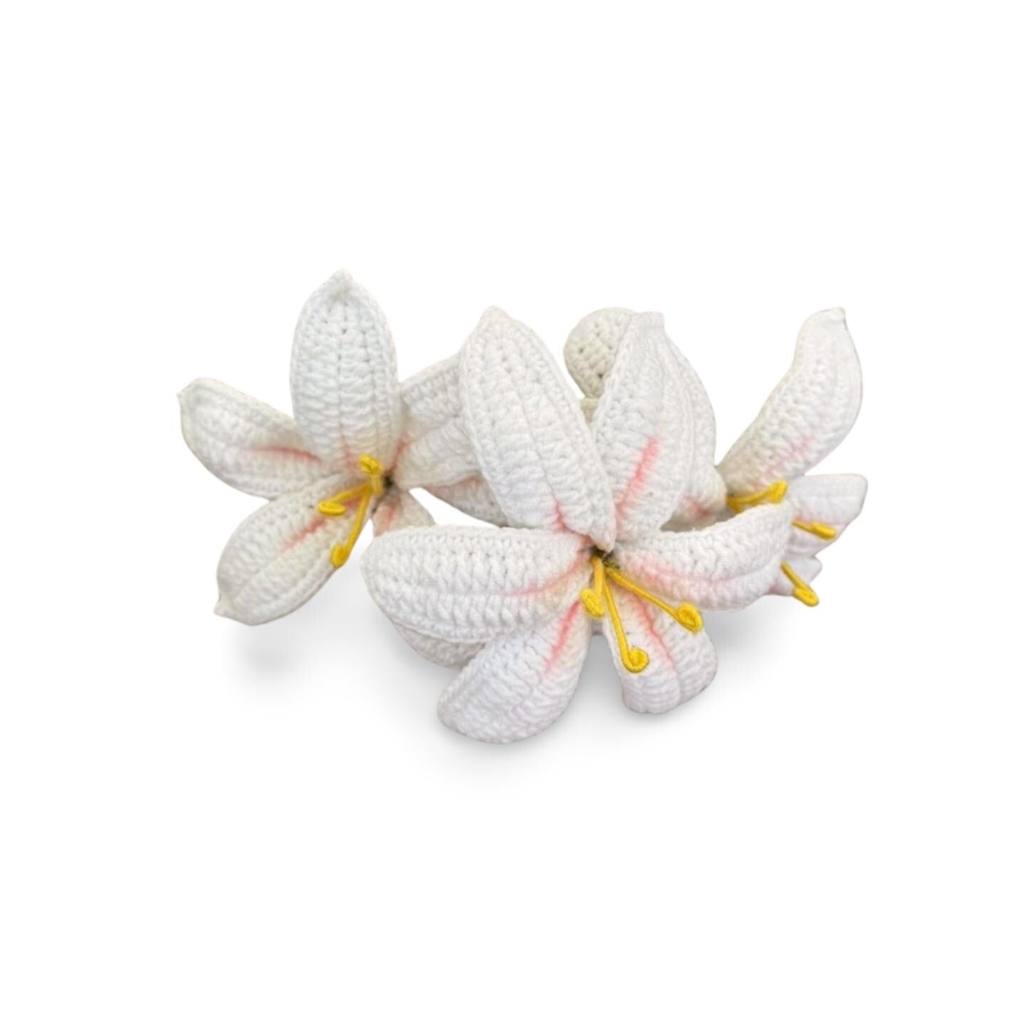 Crochet Flowers Handmade Gift