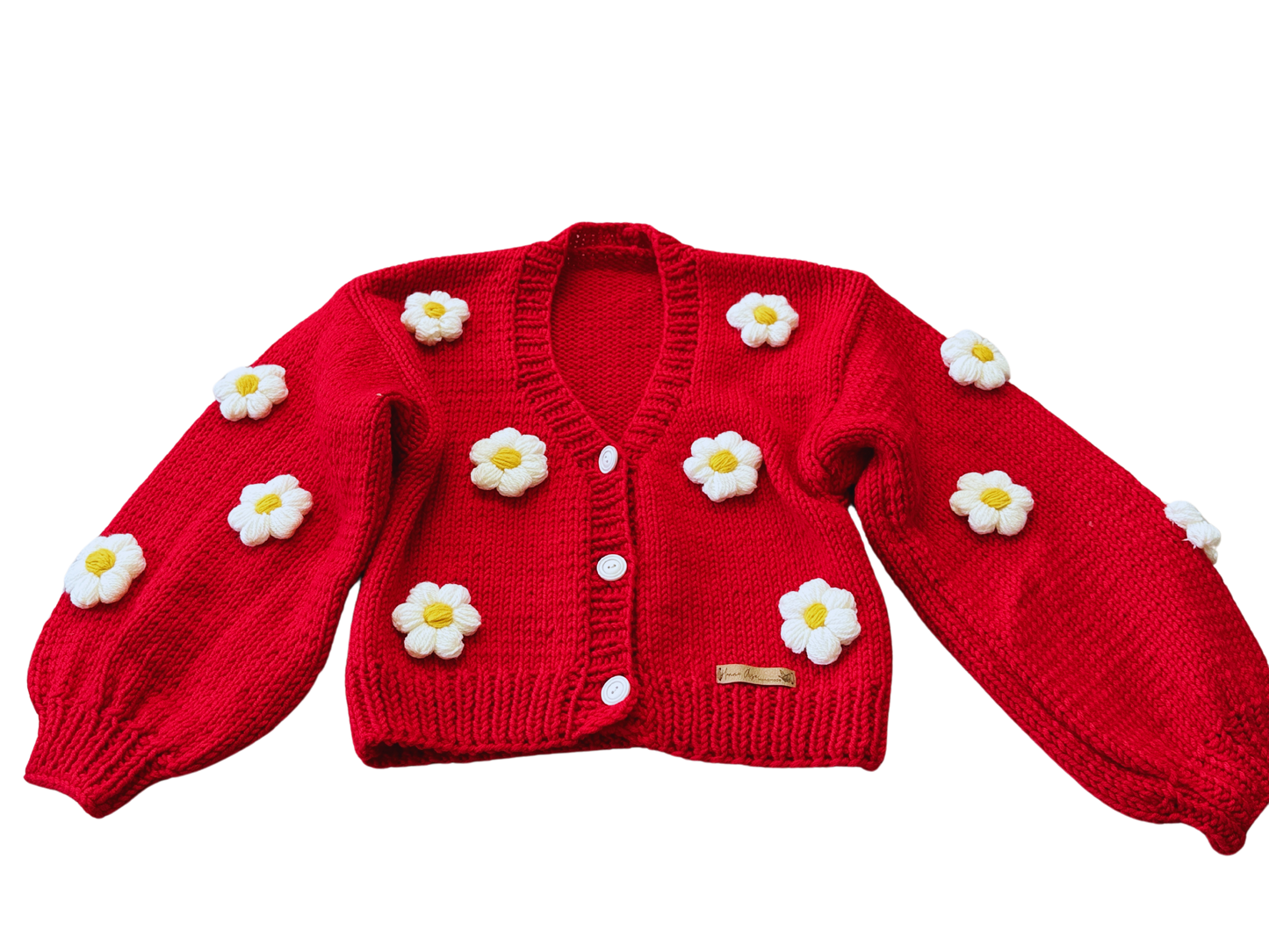 Handmade Daisy Cardigan SA