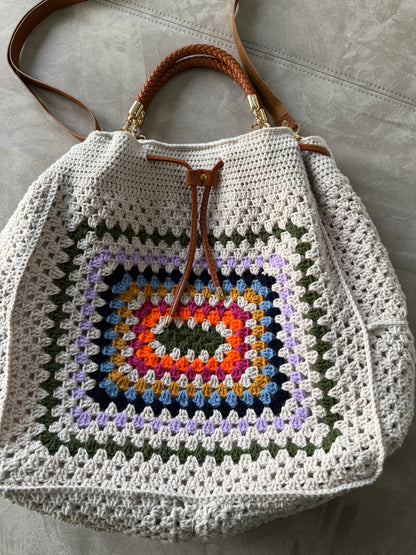 Carry All Drawstring Handbag