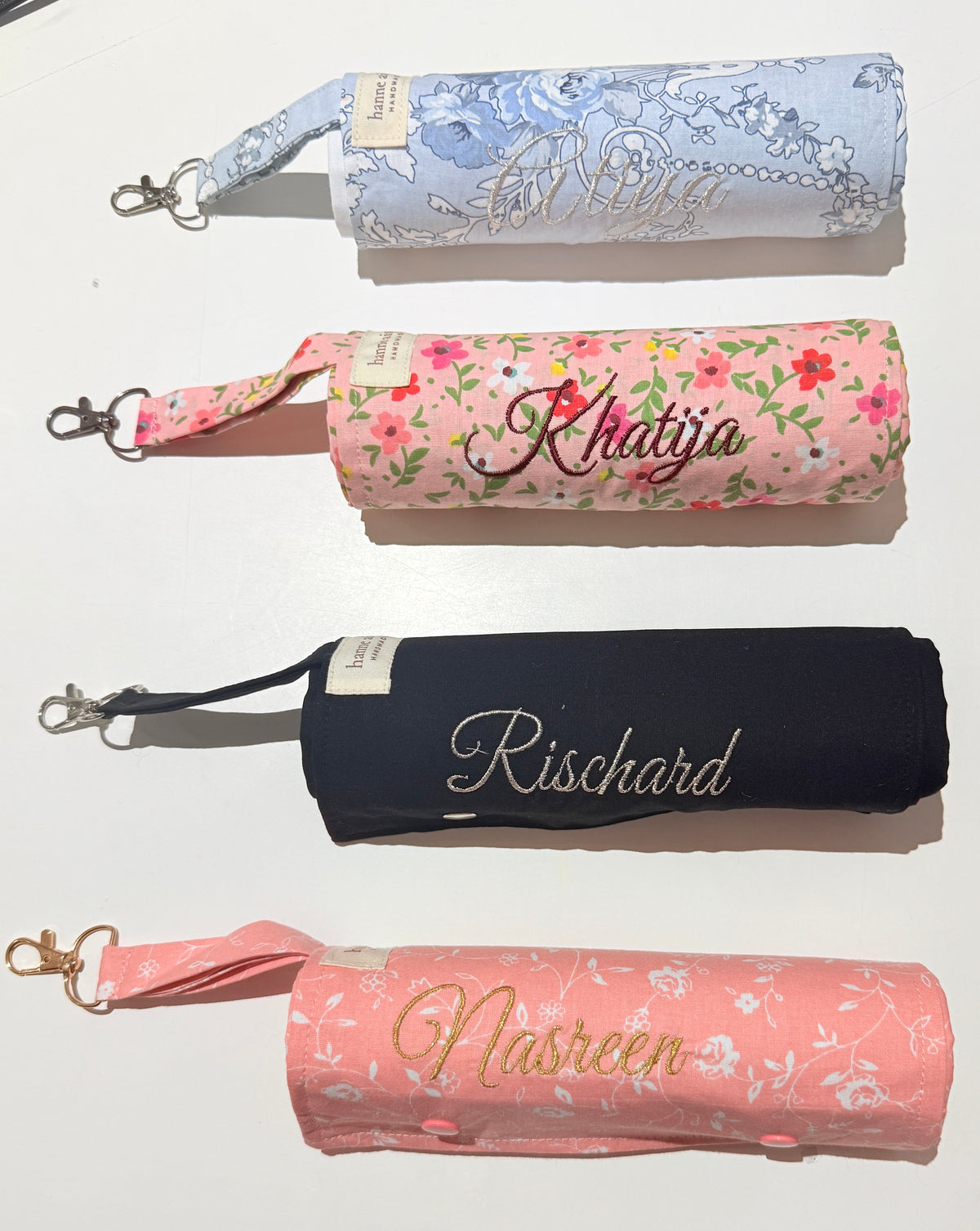 Personalised Charm Prayer Mat – Foldable Cotton Travel Prayer Mat