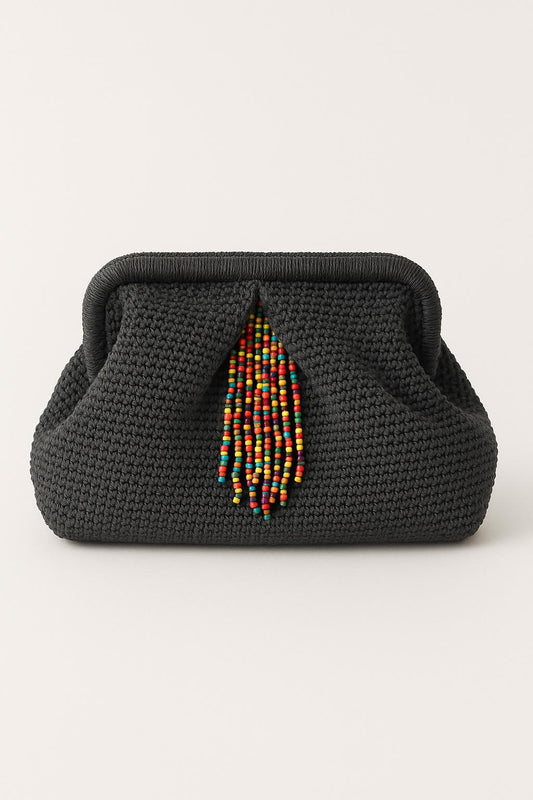 Custom Handmade Crochet Clutch Bag | Boho Evening Handbag | Gift for Her