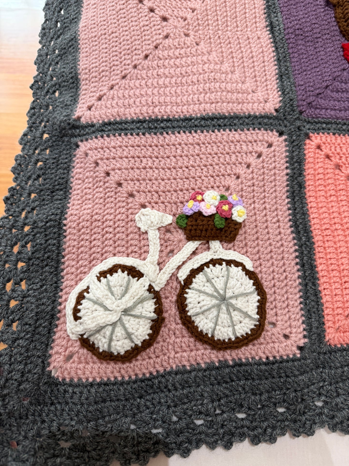 Whimsical Crochet Storybook Blanket