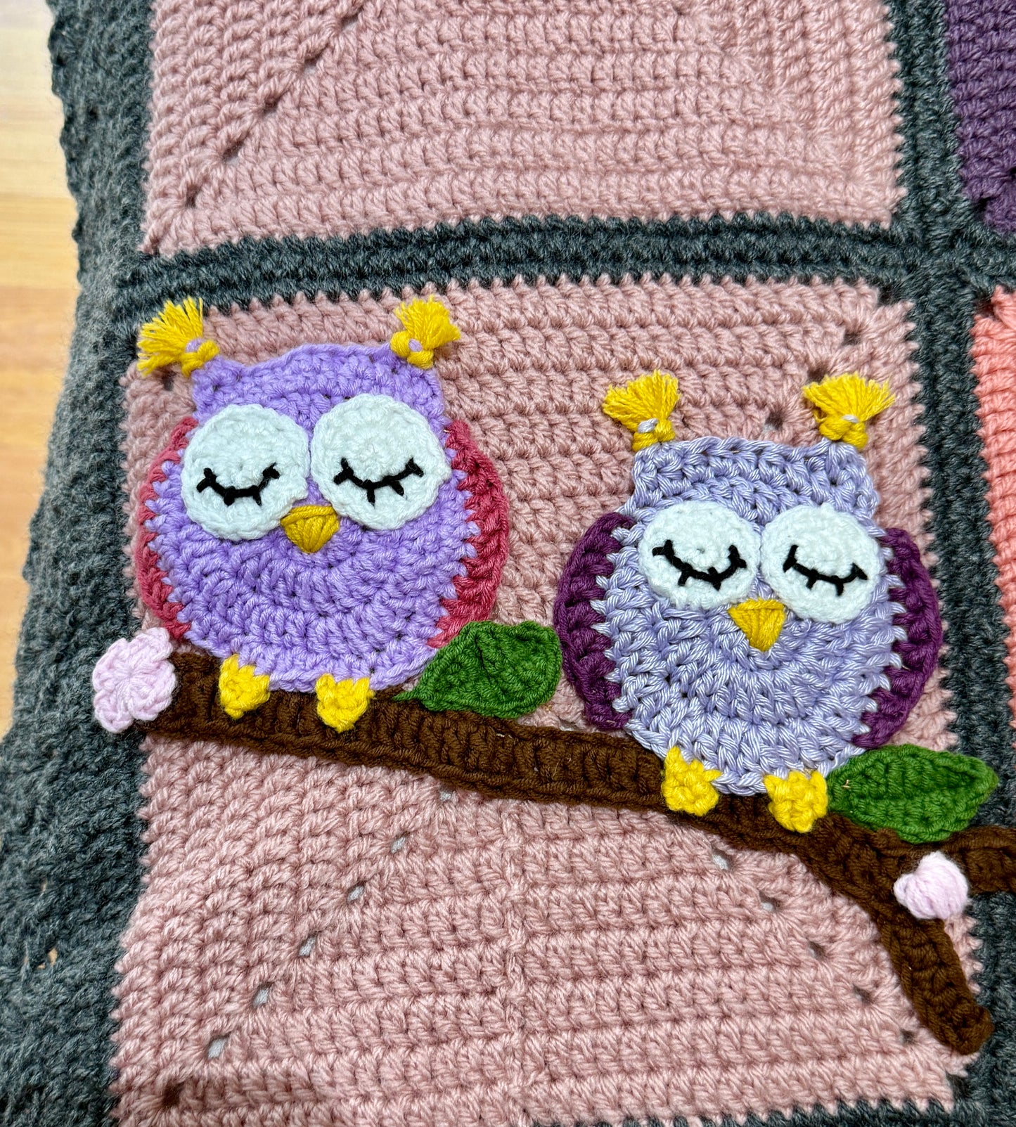 Whimsical Crochet Storybook Blanket