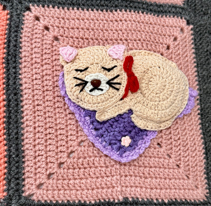 Whimsical Crochet Storybook Blanket