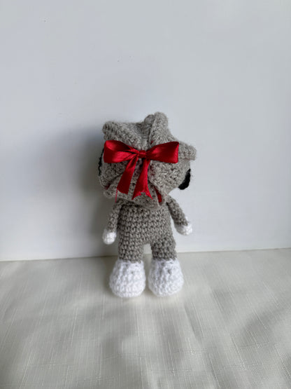 Demogorgon & Snoopy Inspired Crochet Flower Plush – Handmade Stranger Things Style Doll