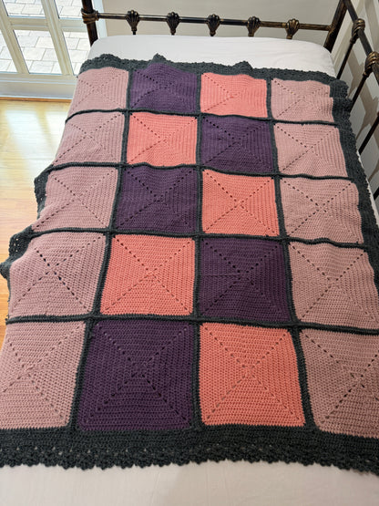 Whimsical Crochet Storybook Blanket