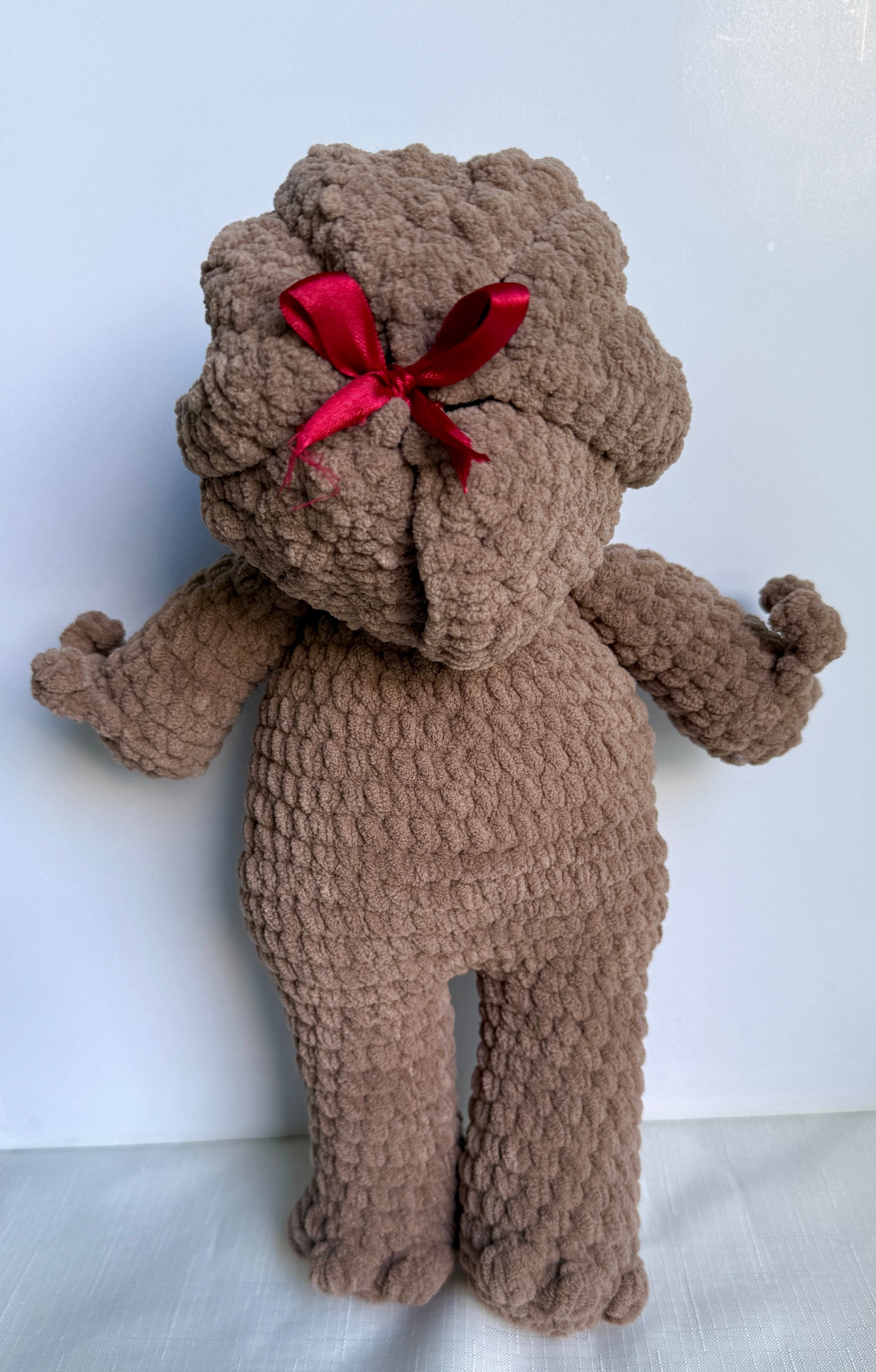 Demogorgon-Inspired Crochet Flower Monster Plush