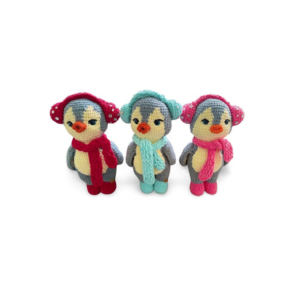 Handmade Velvet Penguin Plushie: Customizable Amigurumi Toy,Christmas Gifts for Kids