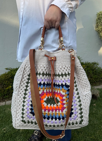 Carry All Drawstring Handbag