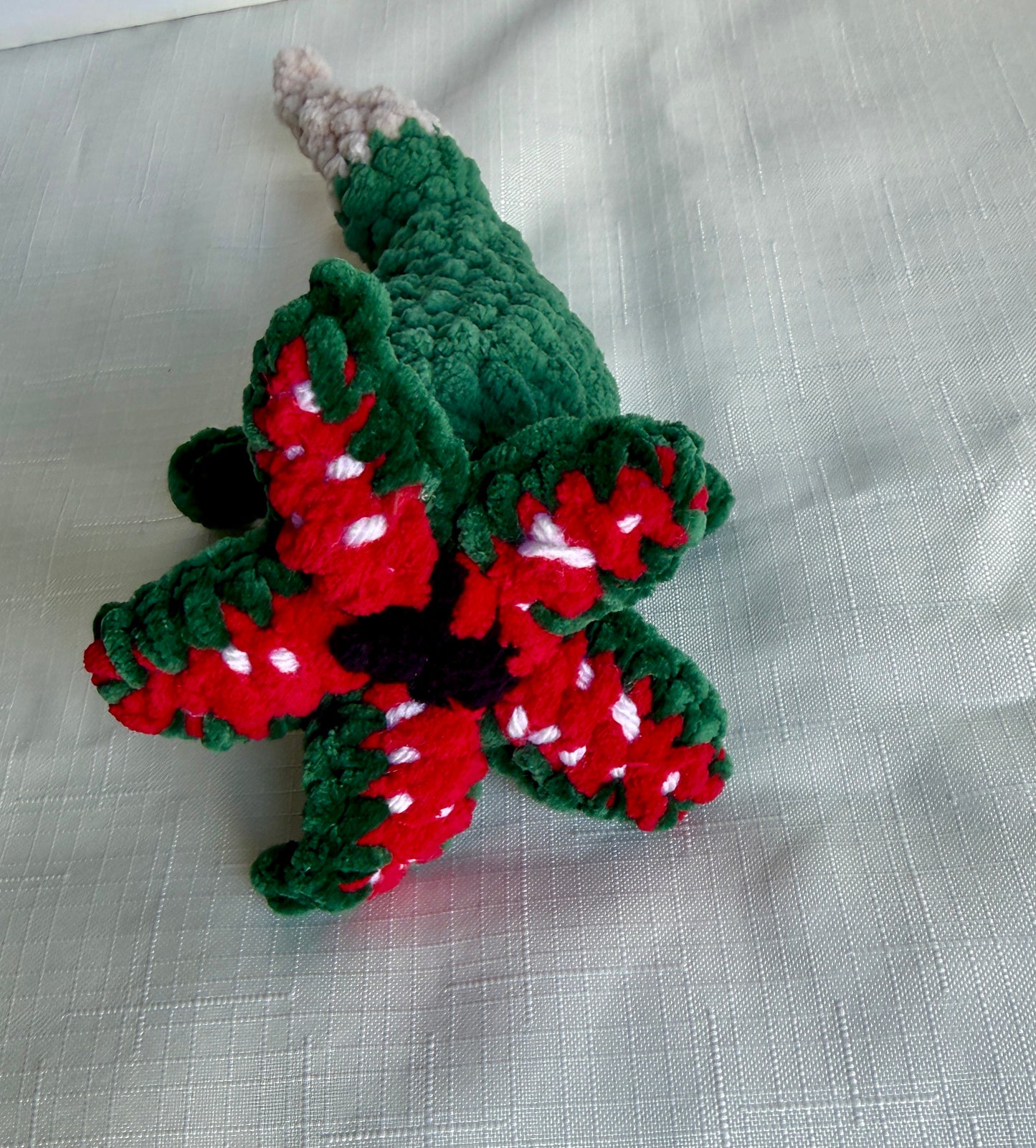 Demogorgon-Inspired Crochet Flower Monster Plush