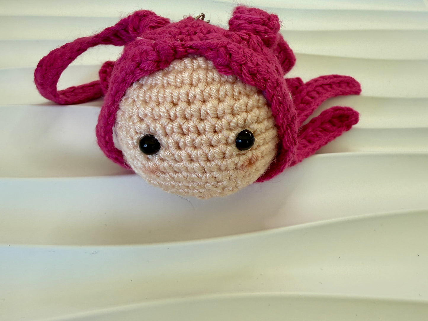 Huntrix Girls Keychain Set • K-Pop Demon Hunters Plush Bag Charm • Handmade Crochet SA