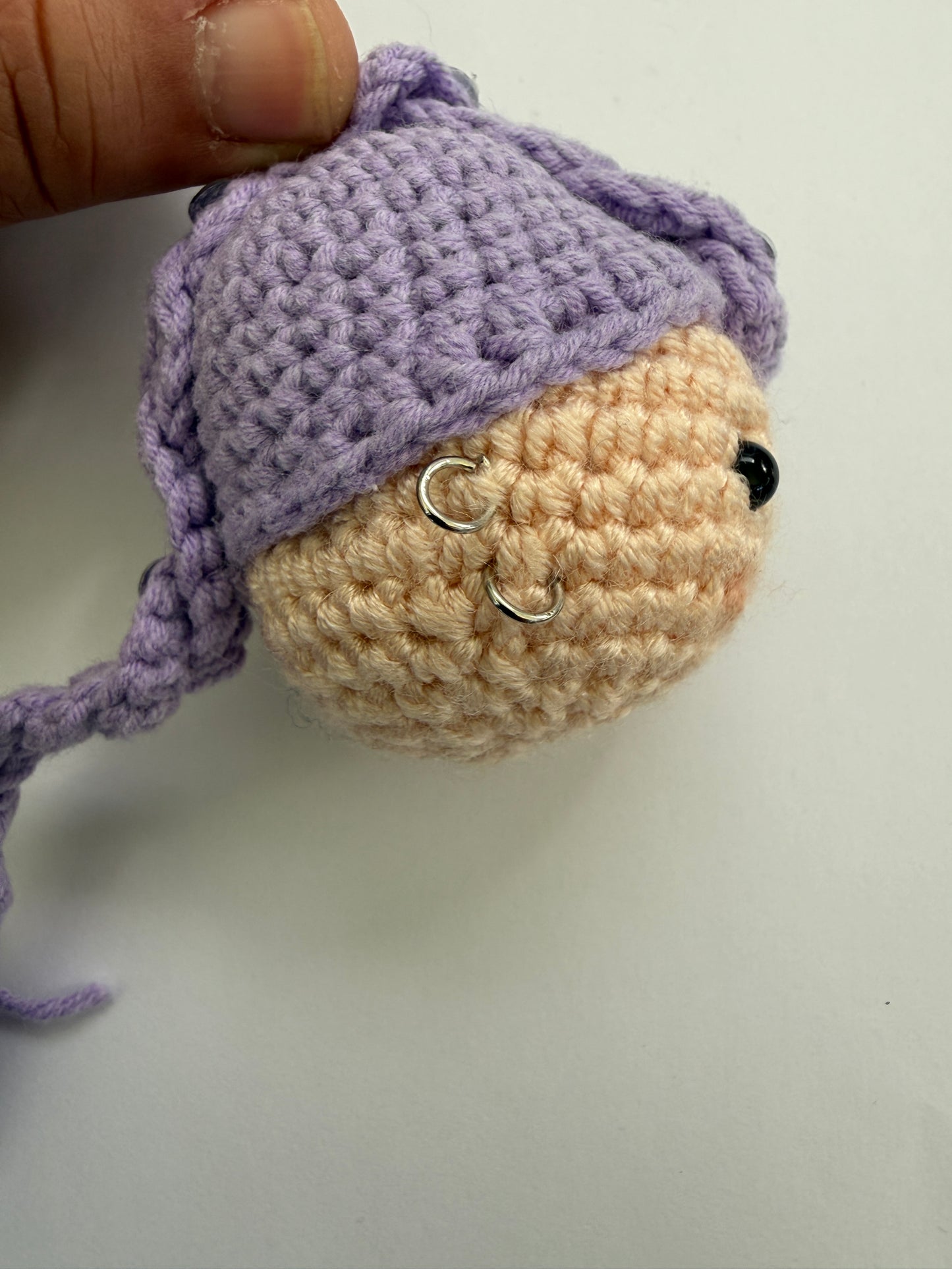 Huntrix Girls Keychain Set • K-Pop Demon Hunters Plush Bag Charm • Handmade Crochet SA